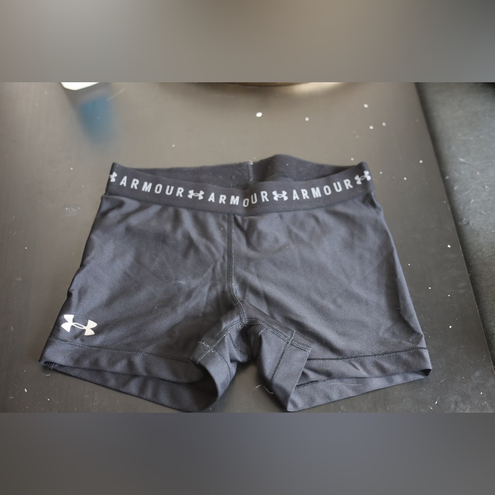 Under Armour Women's Black Athletic Shorts